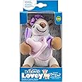 Dr. Brown's Baby Lovey Pacifier and Teether Holder, Deer with Pink HappyPaci, 100% Silicone, 0-6m