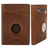 HLHGR Slim AirTag Wallet for Men, Minimalist