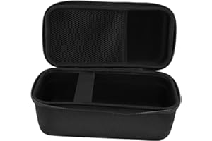 Projector Carrying Case, Hard EVA Projector Bag with Accessories Storage Pockets, Shockproof Dustproof Carrying Case for HY30