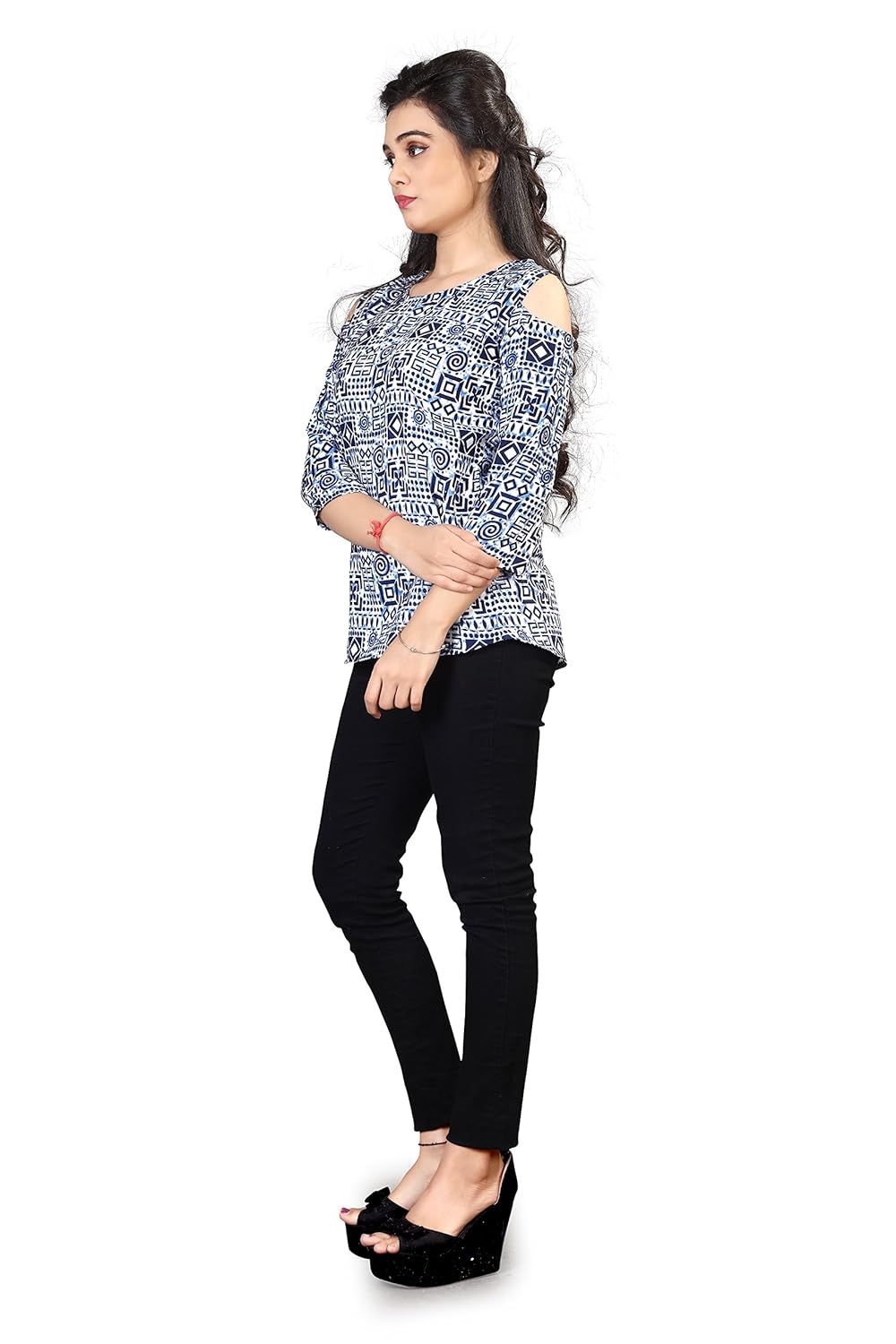 new ethnic 4 you women's western wear top
