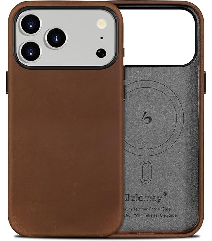 NOMAD - Fashion Leather Case for iPhone 17 Pro Max with Magsafe
