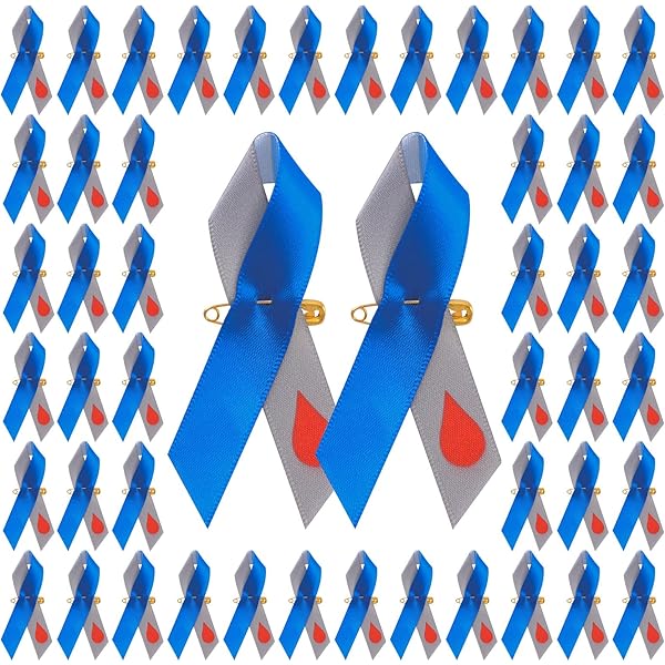 Épingles à Ruban Bleu Du Mois De Sensibilisation Au Diabète, Badges à Boutons Circulaires Pour Sacs à Dos Et Broches