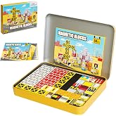 HEJIHUI Magnetic Building Cubes 54-Piece, Stem Sensory Set Ages 3+ | vibrant colors, BPA-free ABS with secure magnets, storage bag included, gift-ready box for boys and girls