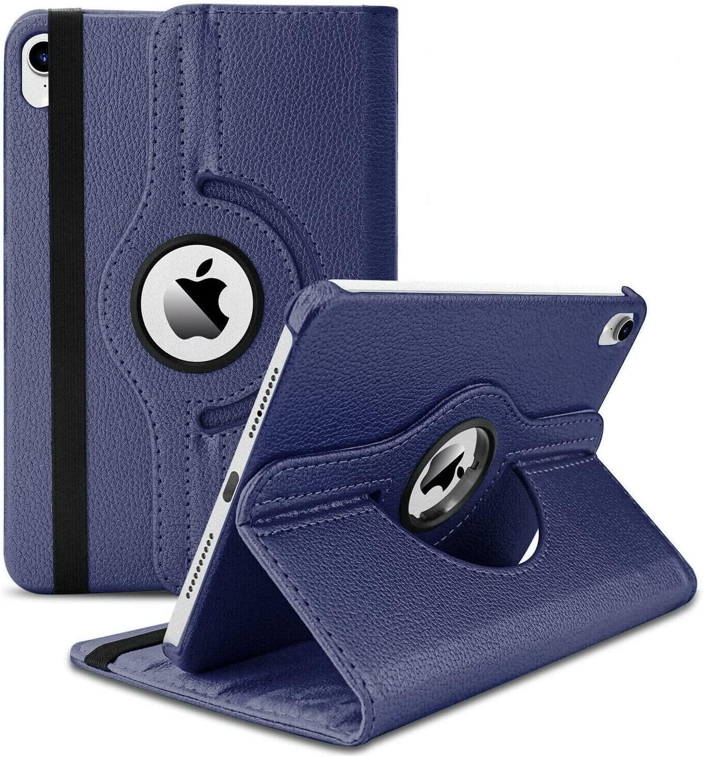 World Biz Rotating Case for iPad Air 10.9’’ 5th / 4th Generation Case (2022/2020), 360° Rotation Shockproof PU Leather Flip Cover with Auto Wake/Sleep Apple iPad Air 5/4 10.9 inch (Navy) — image 1