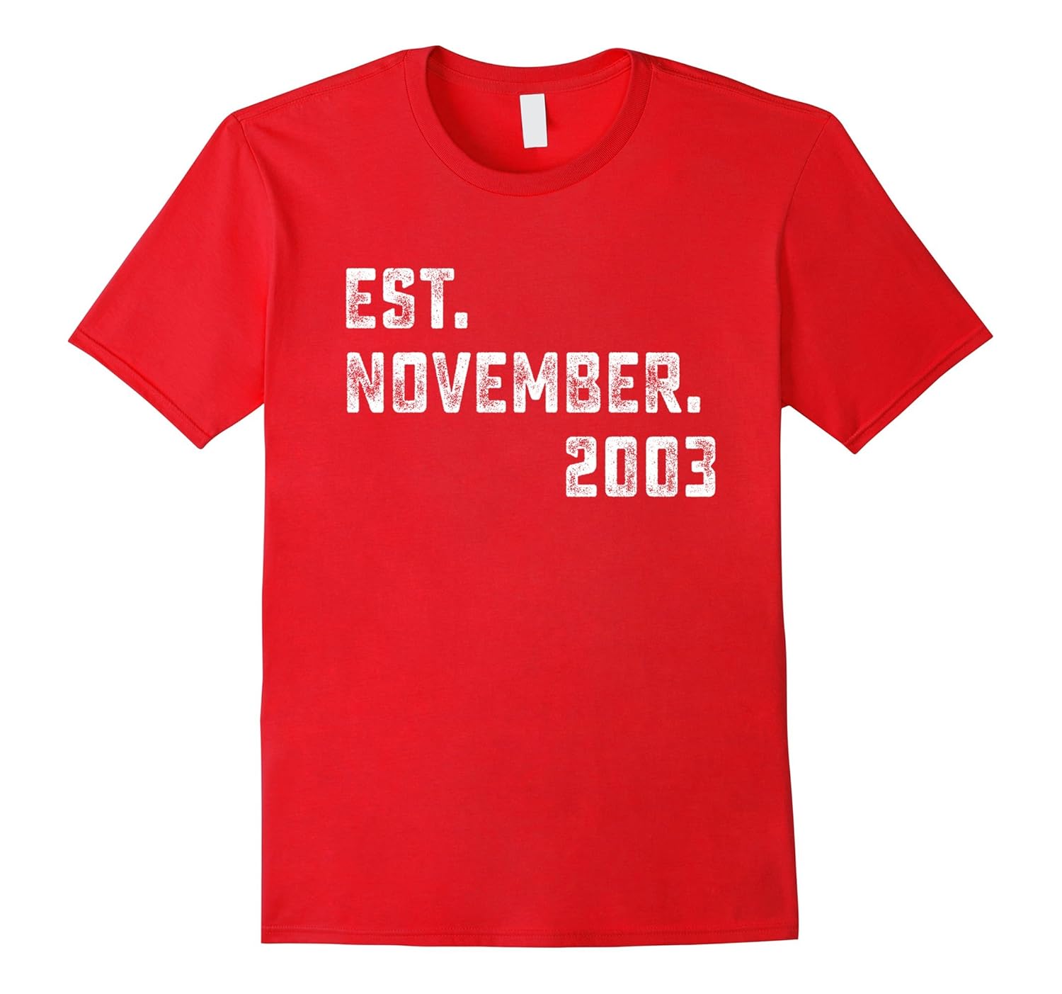 Est November 2003 T-shirt 14 Years Old 14th Birthday Gifts-ANZ