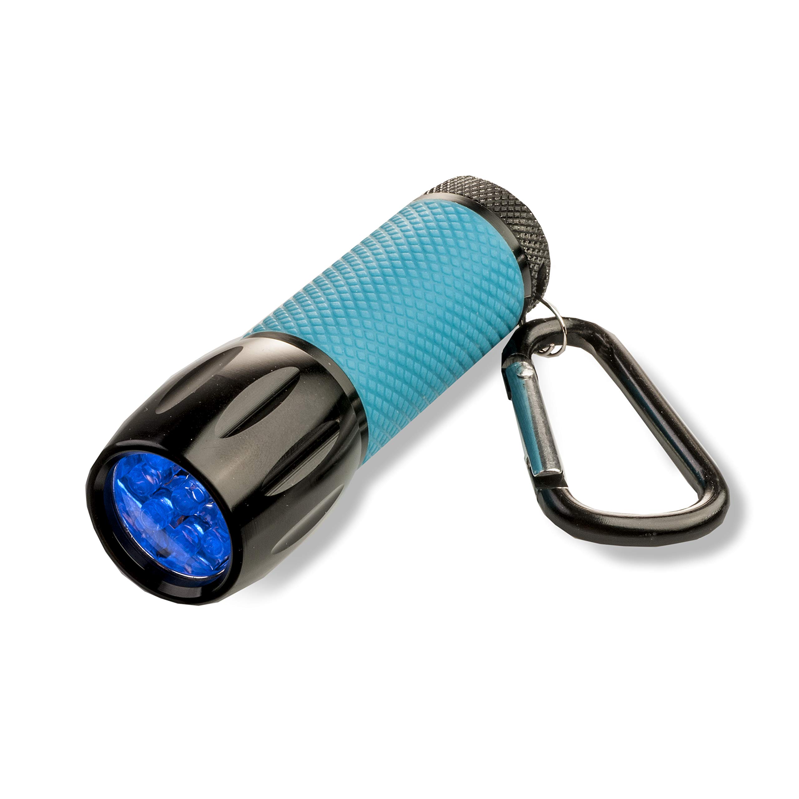 CARSON Unisex's UVSight PRO, UV Torch with 9 Ultra Violet Blue LED Bulbs and Carabiner Clip (SL-44), One Size — image 1