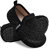 WateLves Kids Toddler Slippers Girls Boys Slip on House Shoes Lightweight Anti Slip Sock Slippers Winter Indoor Outdoor Walking Shoes