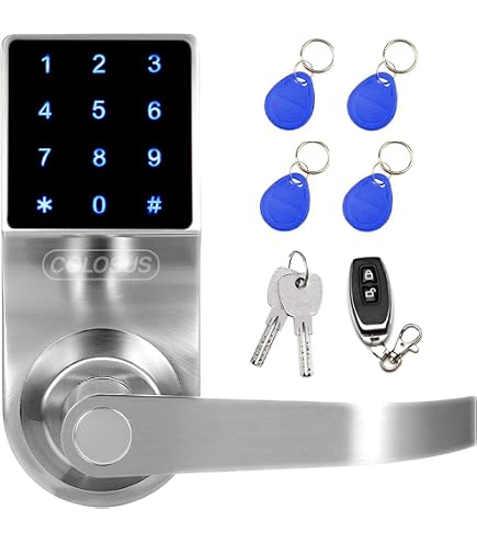 COLOSUS NDL626 Keyless Entry Deadbolt Smart Door Lock with Auto