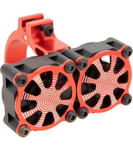 GPM Motor Kühlkörper Mit Lüfter – Für Traxxas TRX-4 & TRX-6, Aluminium, 35 Mm, Orange