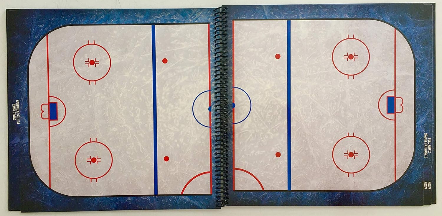 Plan2Play - Hockey A Dry Erase Book for Coaches : Sports & Outdoors