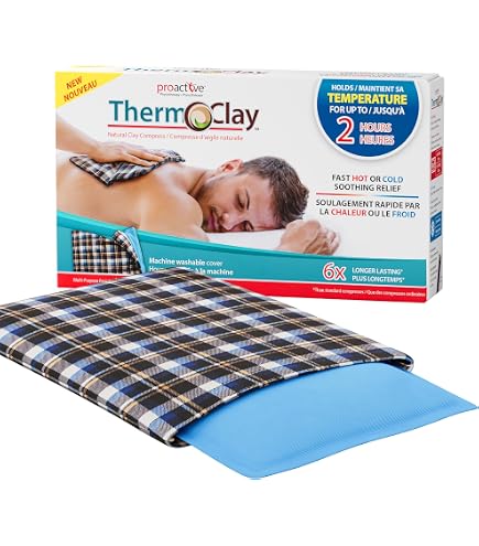 ProActive Therm-O-Clay Reusable Hot or Cold Natural Clay Compress