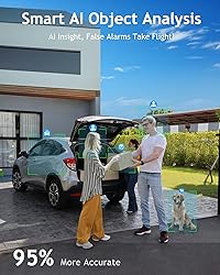 Techage Security Cameras Wireless Outdoor, Battery