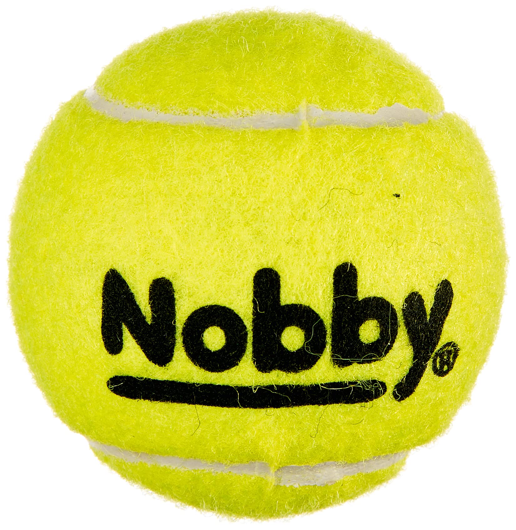 Nobby Tennis Ball with Squeaker, Medium, 6.5 cm