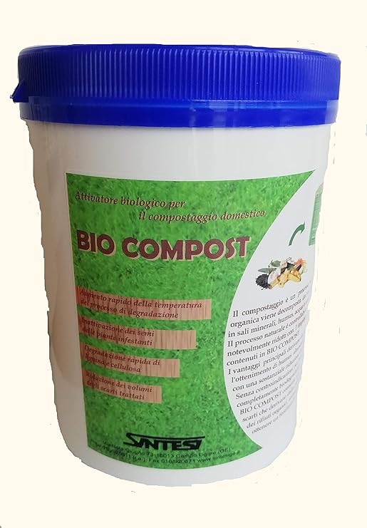 Bio Compost Gr.800 Activador biológico compostaje doméstico ...