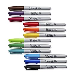 Sharpie Color Burst Permanent Markers, Fine