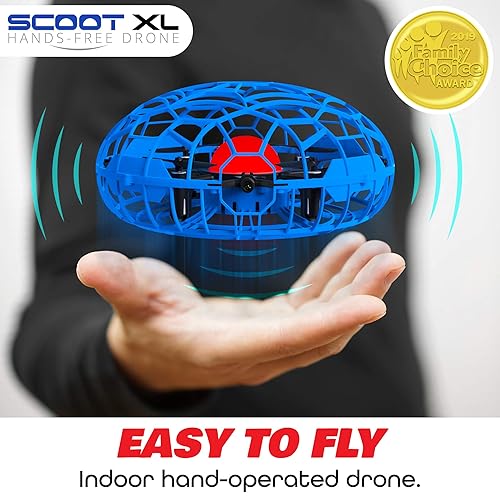 Force1 Scoot XL Hand Operated Drone for Kids or Adults Hand