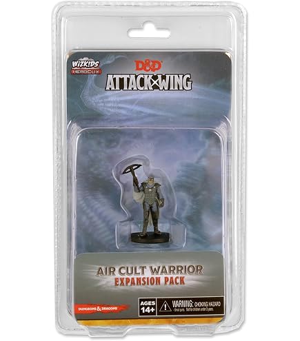 Dungeons & Dragons Attack Wing Wave 7 Warrior Expansion Pack – Erweiterung Für Brettspiel-Fans