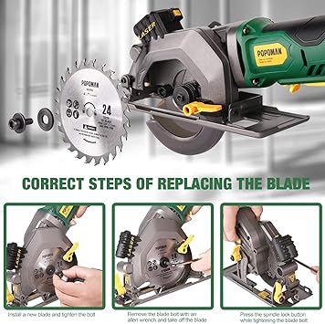 POPOMAN SL-MTW80B Circular Saws product image 6
