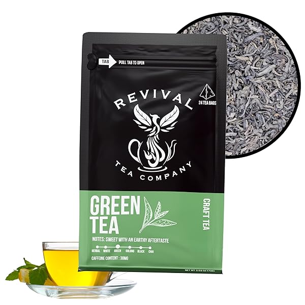 REVIVAL TEA COMPANY GREEN TEA – SIGNATURE GREEN...