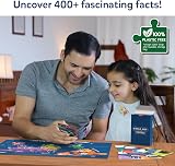 Skillmatics World Map Puzzle 96 Piece Educational Geography for Kids view 5