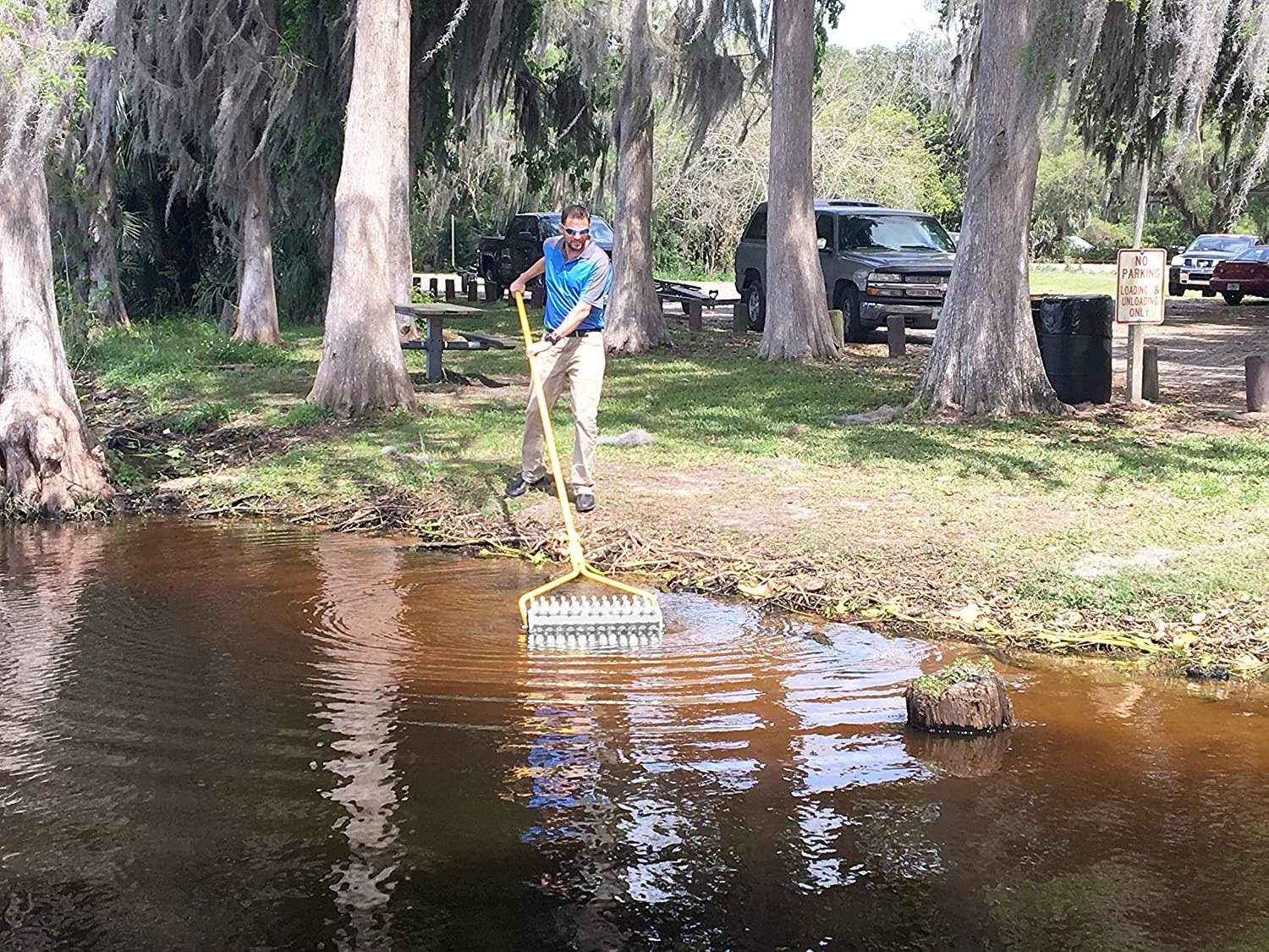 Jenlis Muck Razer - Aquatic Weed & Root Eliminator for Beaches Ponds & Lakes, Muck Tool - Image 4