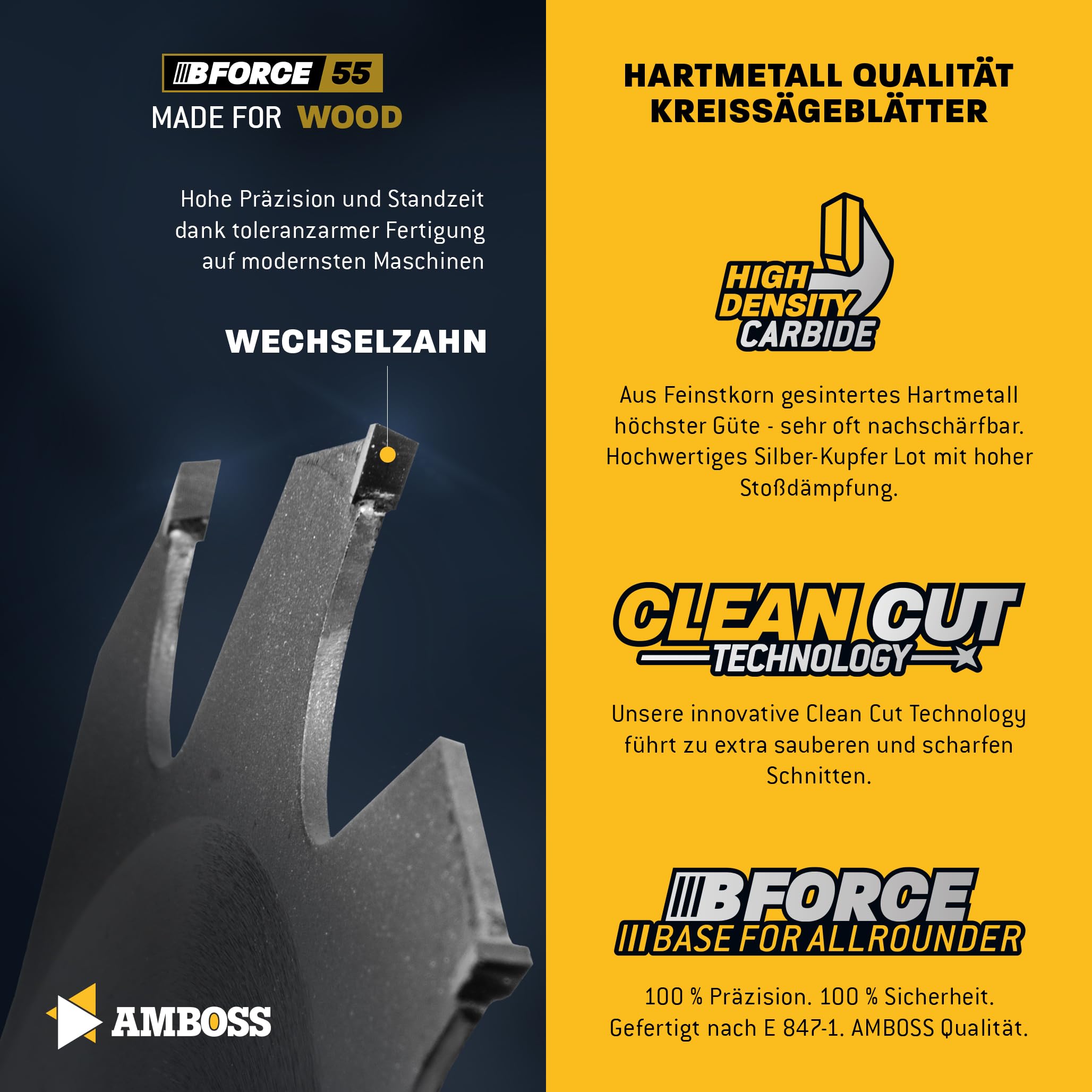 HM Kreissägeblatt 165x20 16 Z12 Wechselzahn für Holz - Zuschnitt. AMBOSS WERKZEUGE® Sägeblatt 165mm +Reduzierring 16 20mm. 165x20 165x16 komp. zu Bosch GKS 165. GKS 55+. GKS55+G. GKS55+GCE. Makita 5