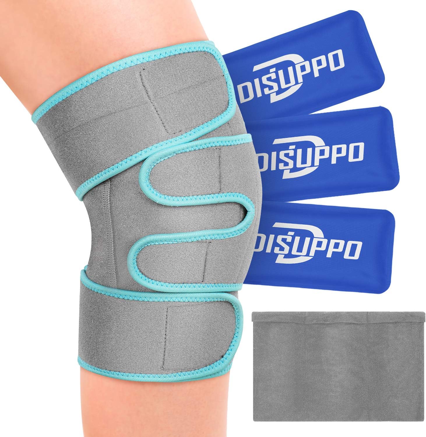 impacco freddo per il ginocchio