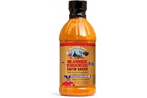SBO SOUTHERN BOYZ OUTDOORS Southern Boyz Slobber Knocker Cajun Sauce – Authentic Louisiana-Style Cajun Condiments & Dipping Sauce, 16 oz