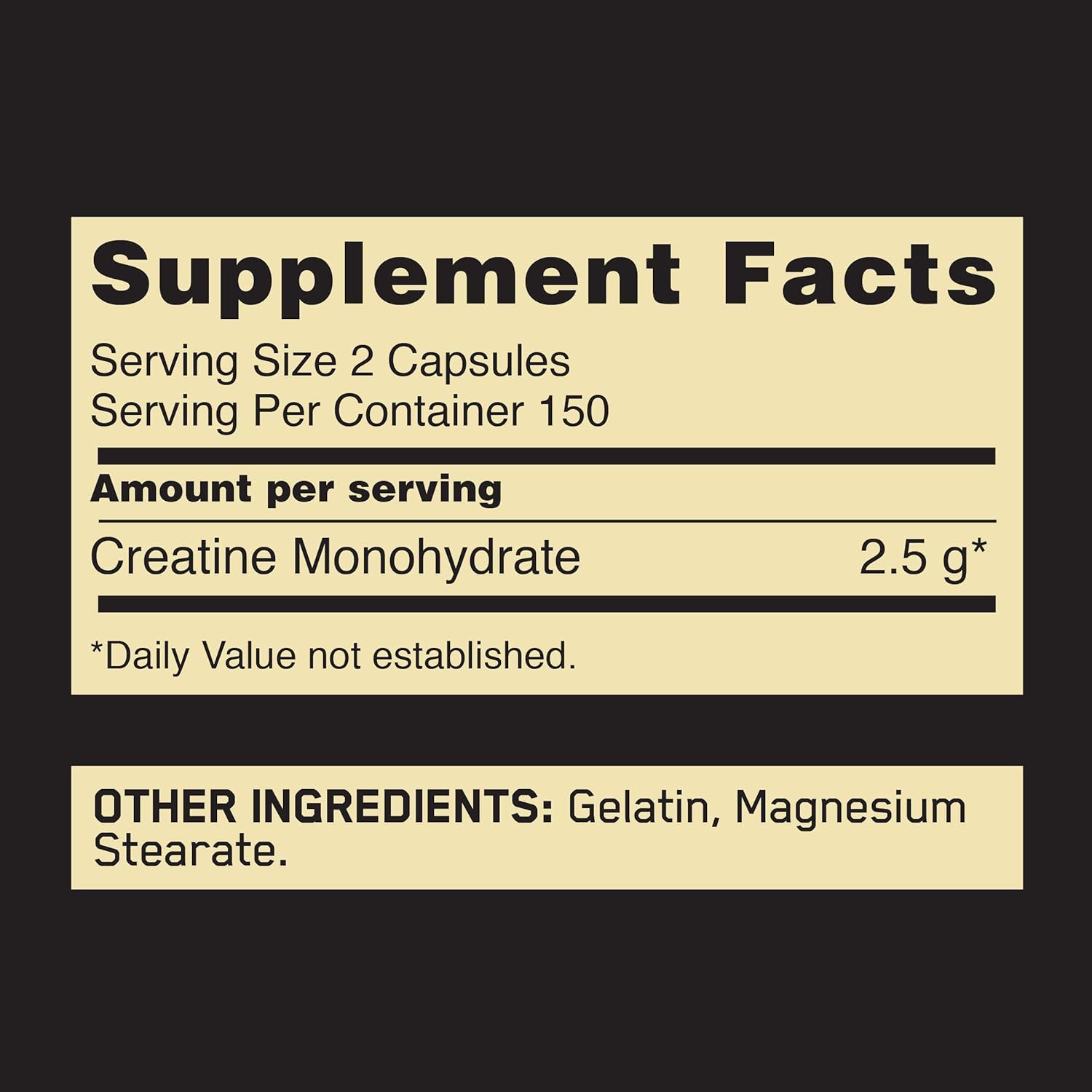 Optimum Nutrition Micronized Creatine Monohydrate Capsules, Keto Friendly, 2500mg, 300 Capsules (Packaging May Vary): Health & Personal Care