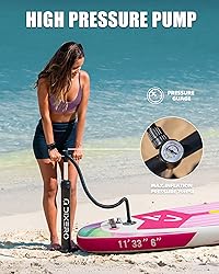 Dixero Inflatable Stand Up Paddle Board with SUP