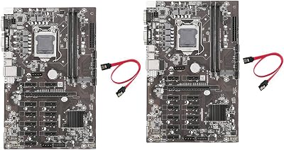 Nicfaky B250B Mining Motherboard LGA1151 DDR4 12x Graphics Card Slot MSATA