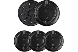 3 Packs (24 Pcs) Unitron Wax Guards Cerushield Disk v2.0 098-0445 for phonak, Hearing Aid Accessories Wax Filters, Phonak Hea