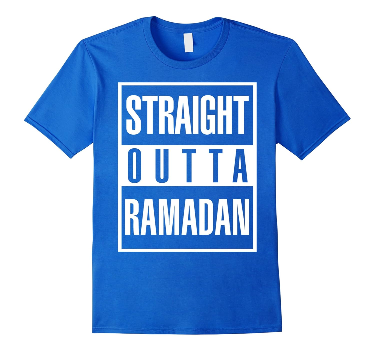 Straight Outta Ramadan Holy Month Gift Shirt For Muslims-anz