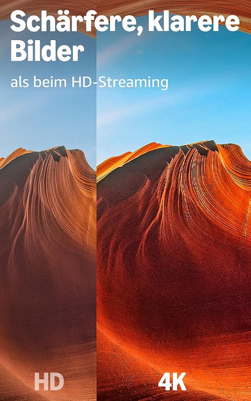 Fire TV Stick 4K Select, beginne mit dem Streamen in 4K, Hunderttausenden von Filmen und Serienfolgen sowie kostenlosem Live-TV, finde Serien schneller mit Alexa+
