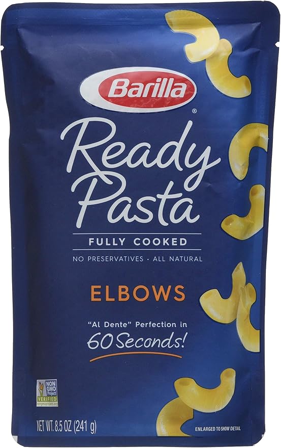 Barilla Elbows Microwave Pasta 241g (Pack of 6)(Pack of 1) Amazon.co
