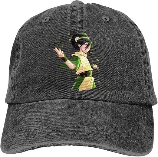 Cowboy Baseball Cap The Gaang Vintage Plain Adjustable Denim Adjustable