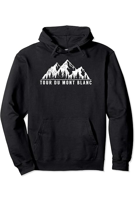 Amazon.com: Tour Du Mont Blanc Pullover Hoodie : Clothing, Shoes