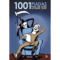 1001 piadas para ler antes de morrer... de rir (Portuguese Edition) book cover