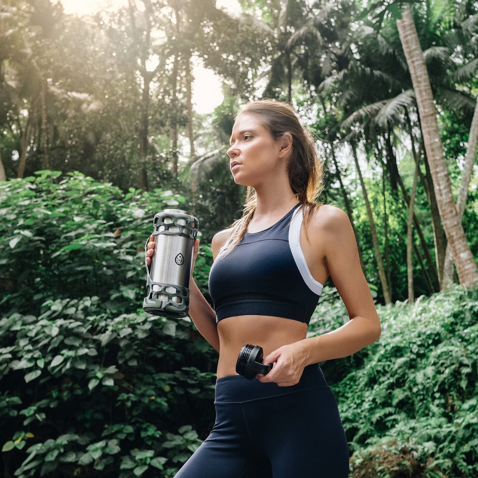 REUZBL Silicone Bottle Bumper with Patented Handle – Fits Hydro Flask 32 oz – Protective Bottle Boot Sleeve - view 7