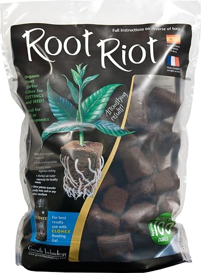 Root Riot 50 Cubes Refill Bag Green Light Guys SBS Rooting Medium