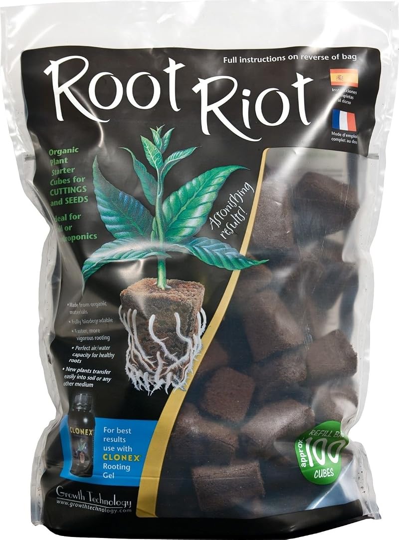 Root Riot 50 Cubes Refill Bag Green Light Guys SBS Rooting Medium