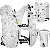 SEMSTY Running Hydration Vest 5L,Running Vest Pack with 1.5L Water Bladder,Lightweight Water Backpack for Hiking Running Cycling