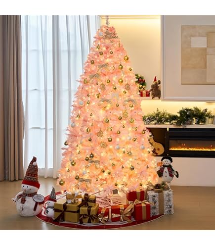 Amazon.com: Outroad 6ft Snow Flocked Christmas Tree Premium