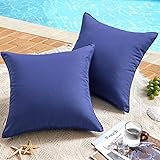 MIULEE Pack of 2 Decorative Outdoor Waterproof