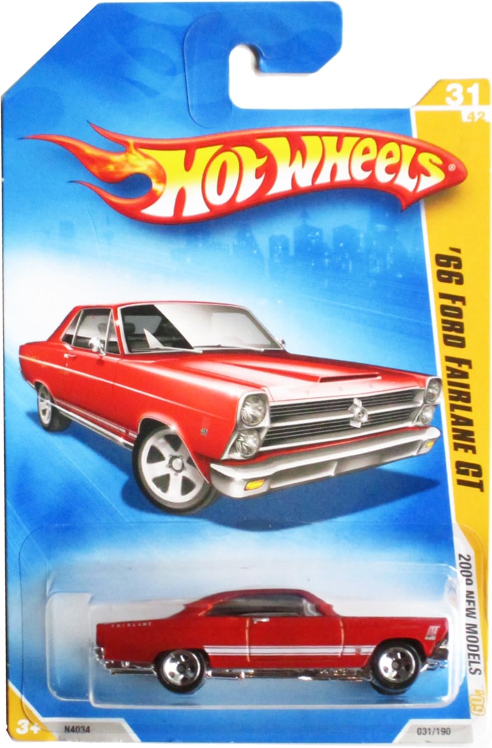 crites fairlane parts on Amazon Com Hot Wheels 66 Ford Fairlane Gt 2009 New Models 031 190 Toys Games