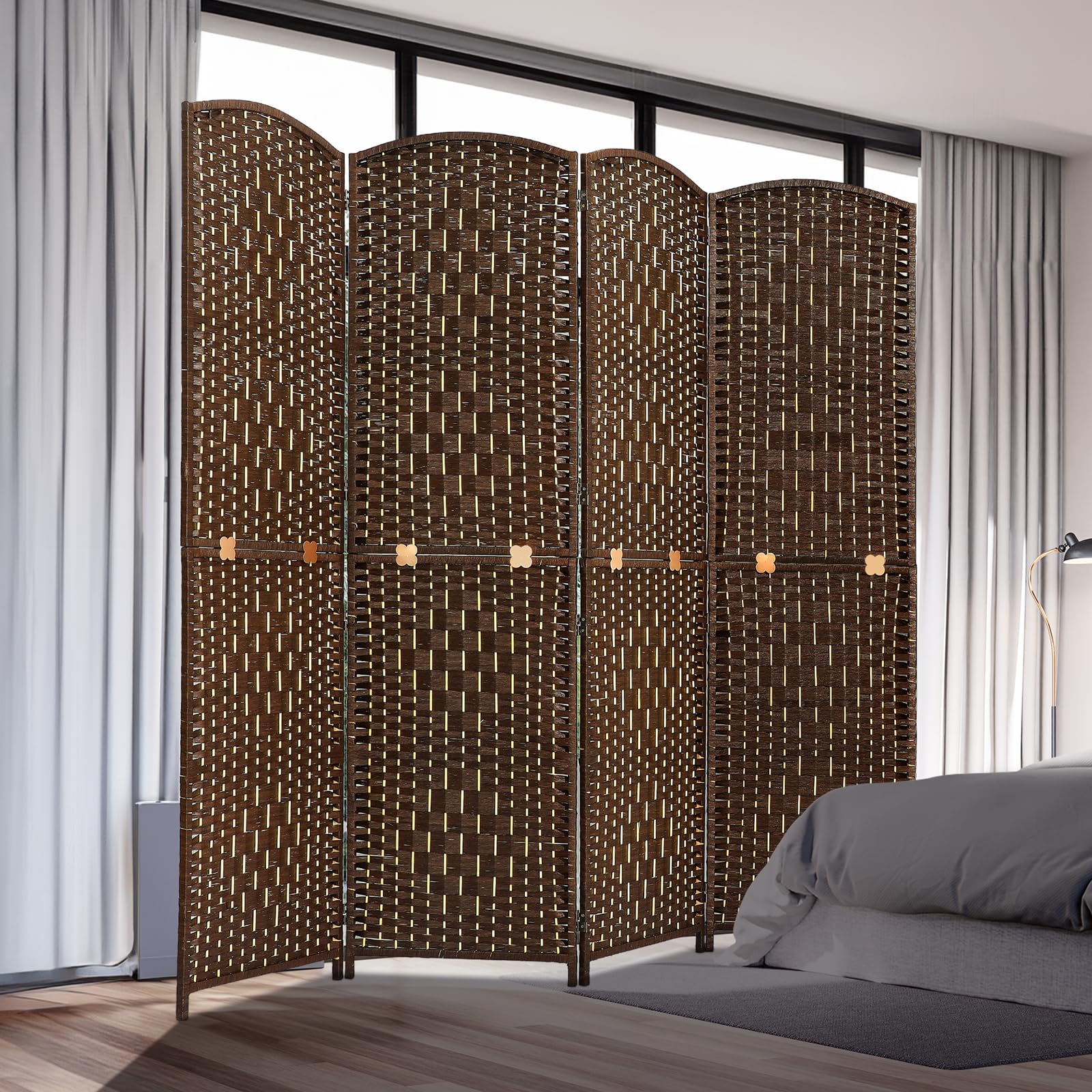 JOSTYLE Room Divider 2-in-1 Multifunction Room