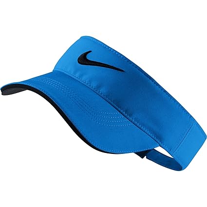 blue nike visor