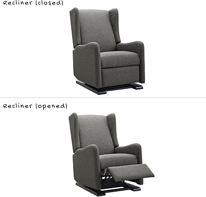 baby relax rylee wingback gliding recliner