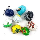 Worlds 8PC Assorted Dyed Painted Hermit Crab Shells