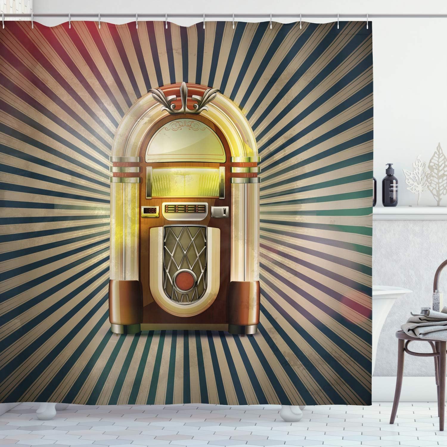 Best Vintage Music Home Decor Shower Curtain